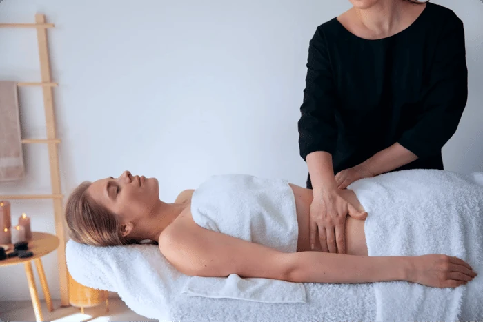 Massage therapy session in Lincolnton, NC